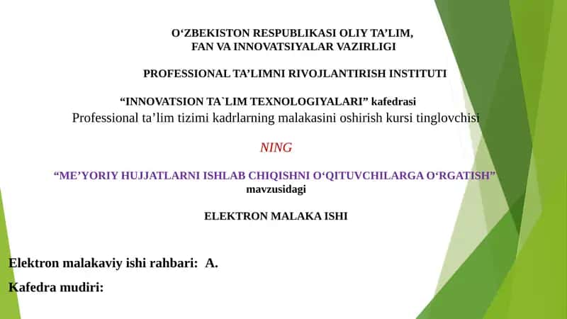 ELEKTRON MALAKA ISHI