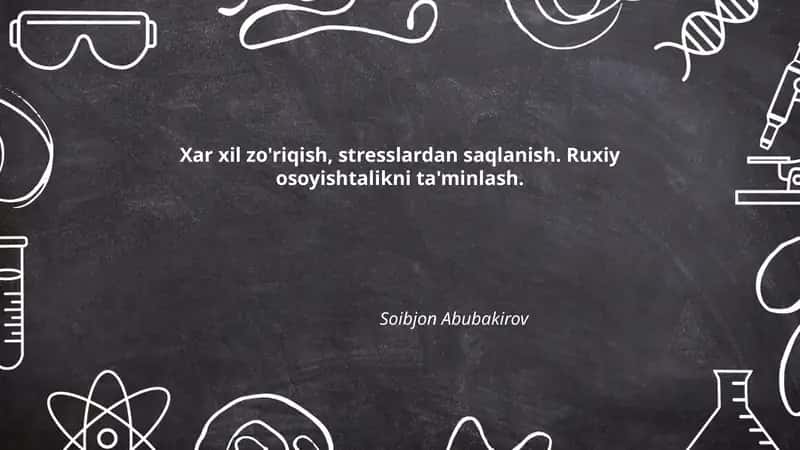 Stress boshqarish