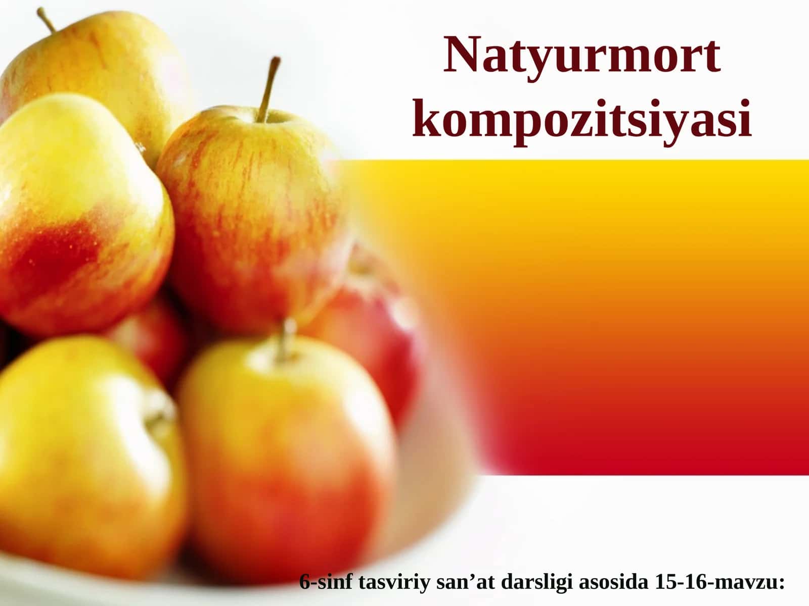 6-sinf tasviriy san’at darsligi