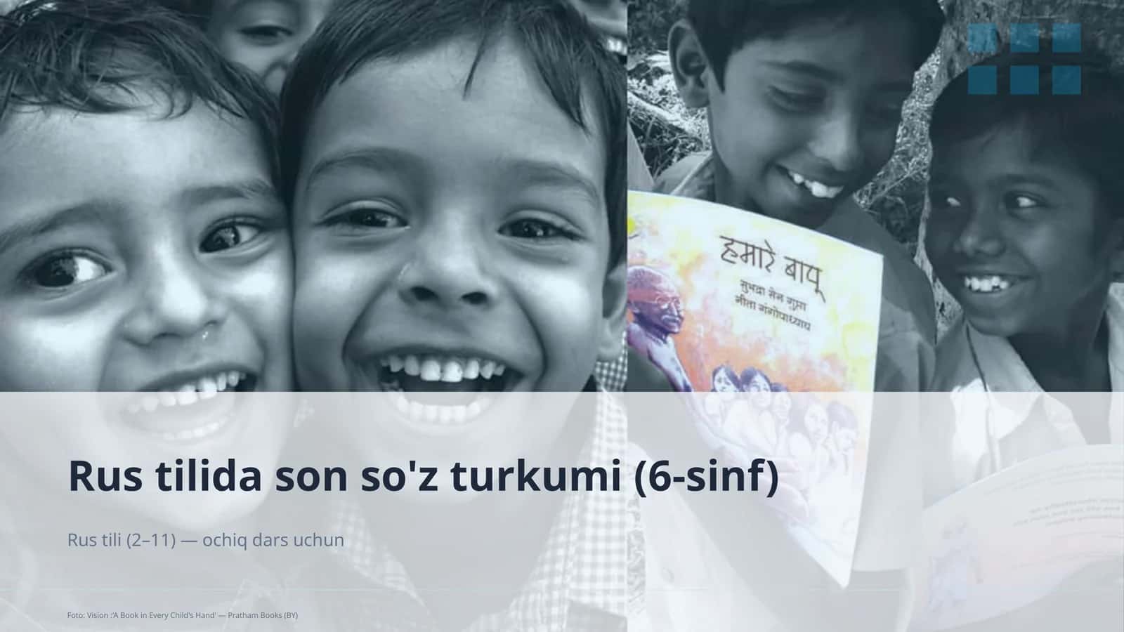 Rus tilida son so'z turkumi (6-sinf)