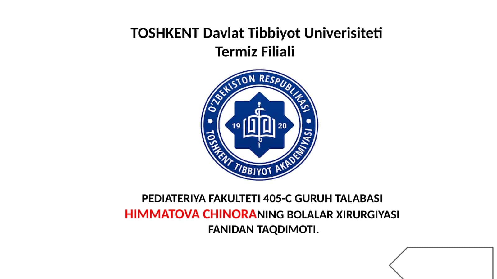 taqdimot