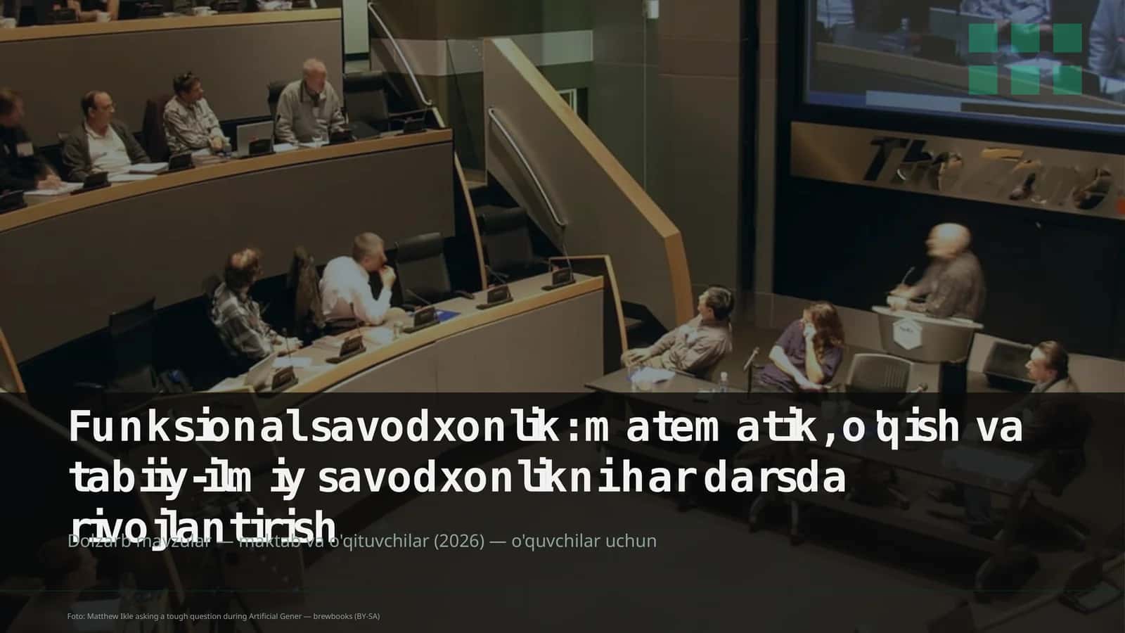 Dolzarb mavzular