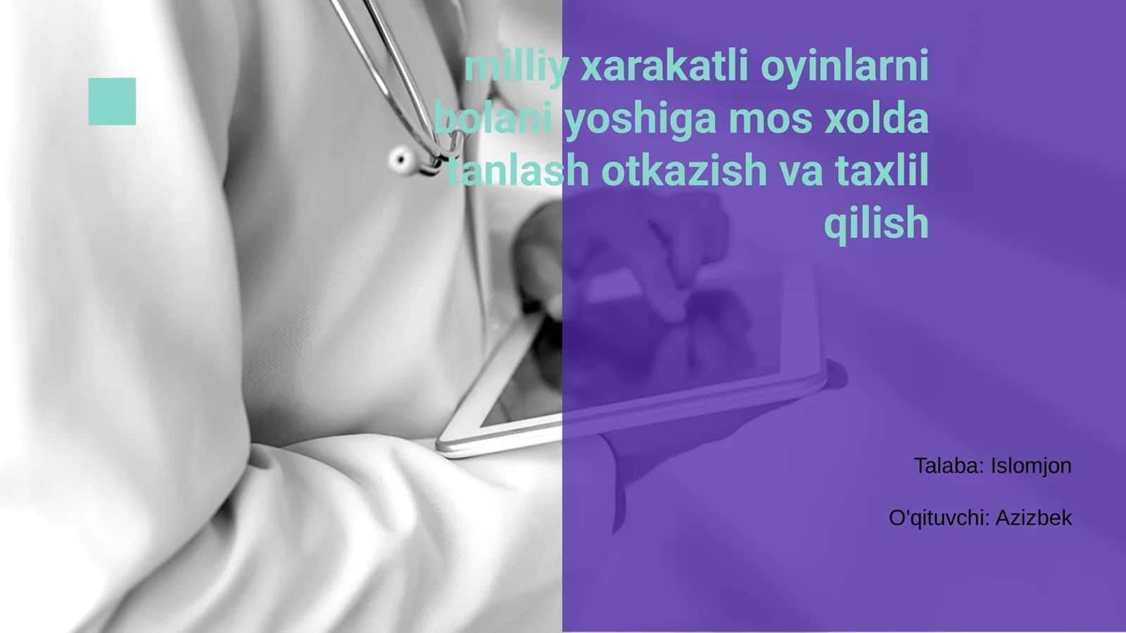 Milliy Xarakatli O'yinlar