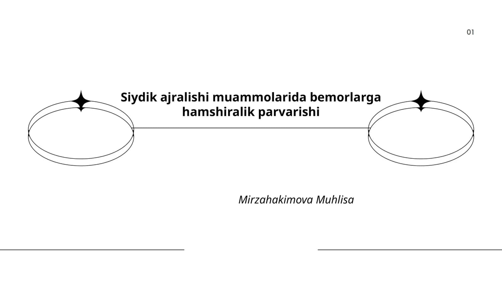 Siydik ajralishi muammolarida bemorlarga hamshiralik parvarishi