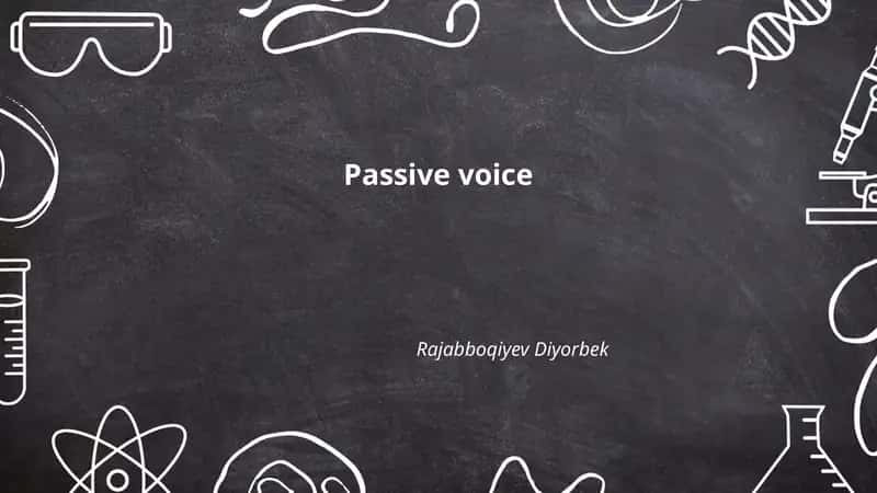 Passiv sifati
