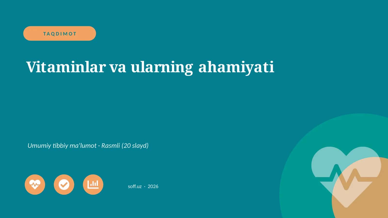 Vitaminlar va ularning ahamiyati