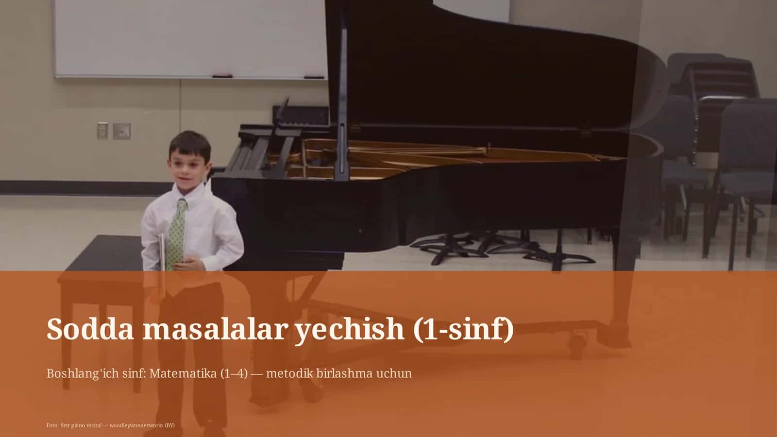 Sodda masalalar yechish (1-sinf)