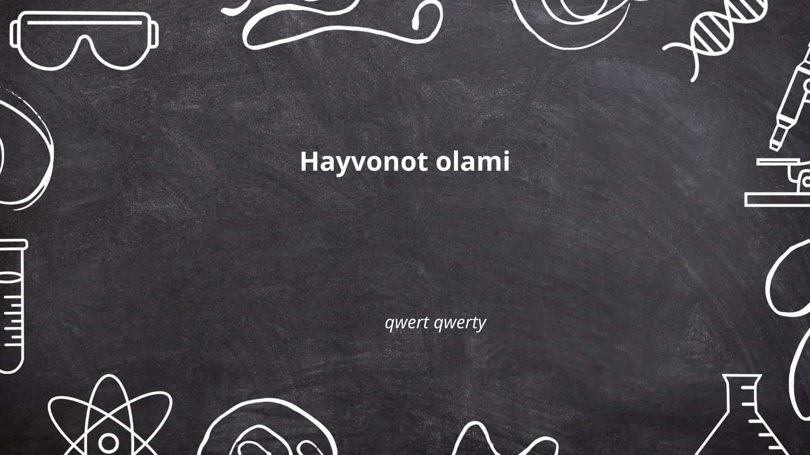 Hayvonot olami