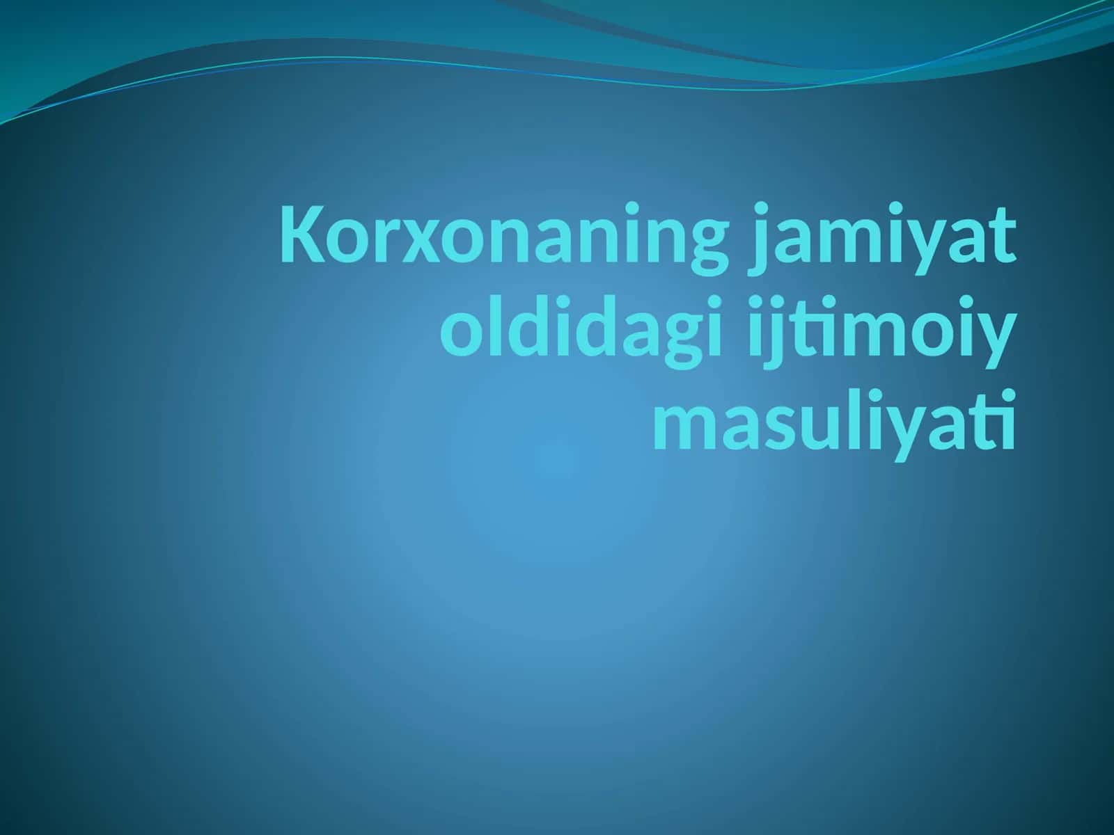 Iqtisodiyotning rivojlanishi uchun talab qilinguvchi ushbu vazifalar