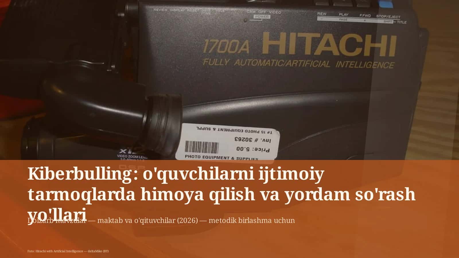 Kiberbulling: o'quvchilarni ijtimoiy tarmoqlarda himoya qilish va yordam so'rash yo'llari