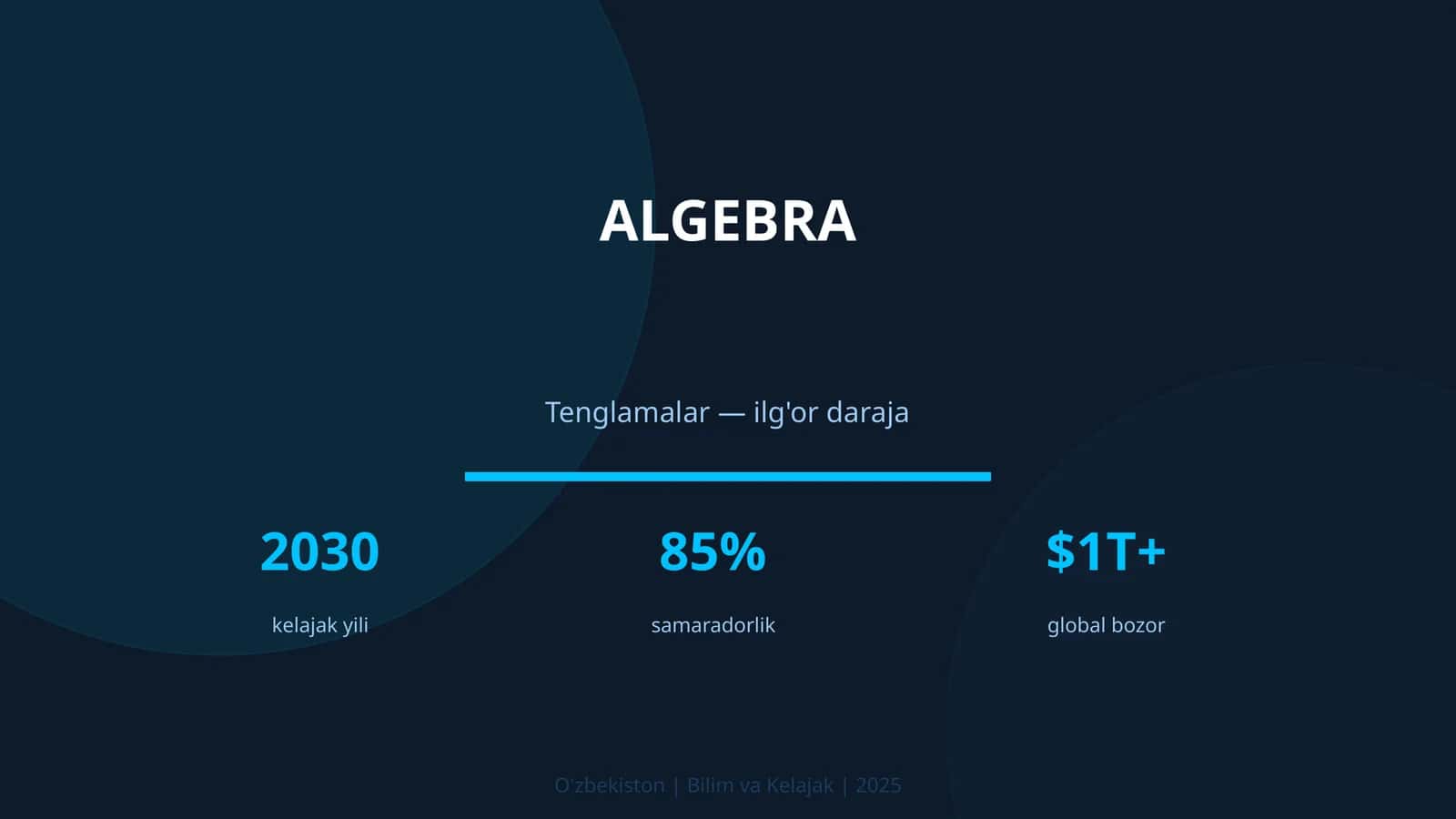 ALGEBRA