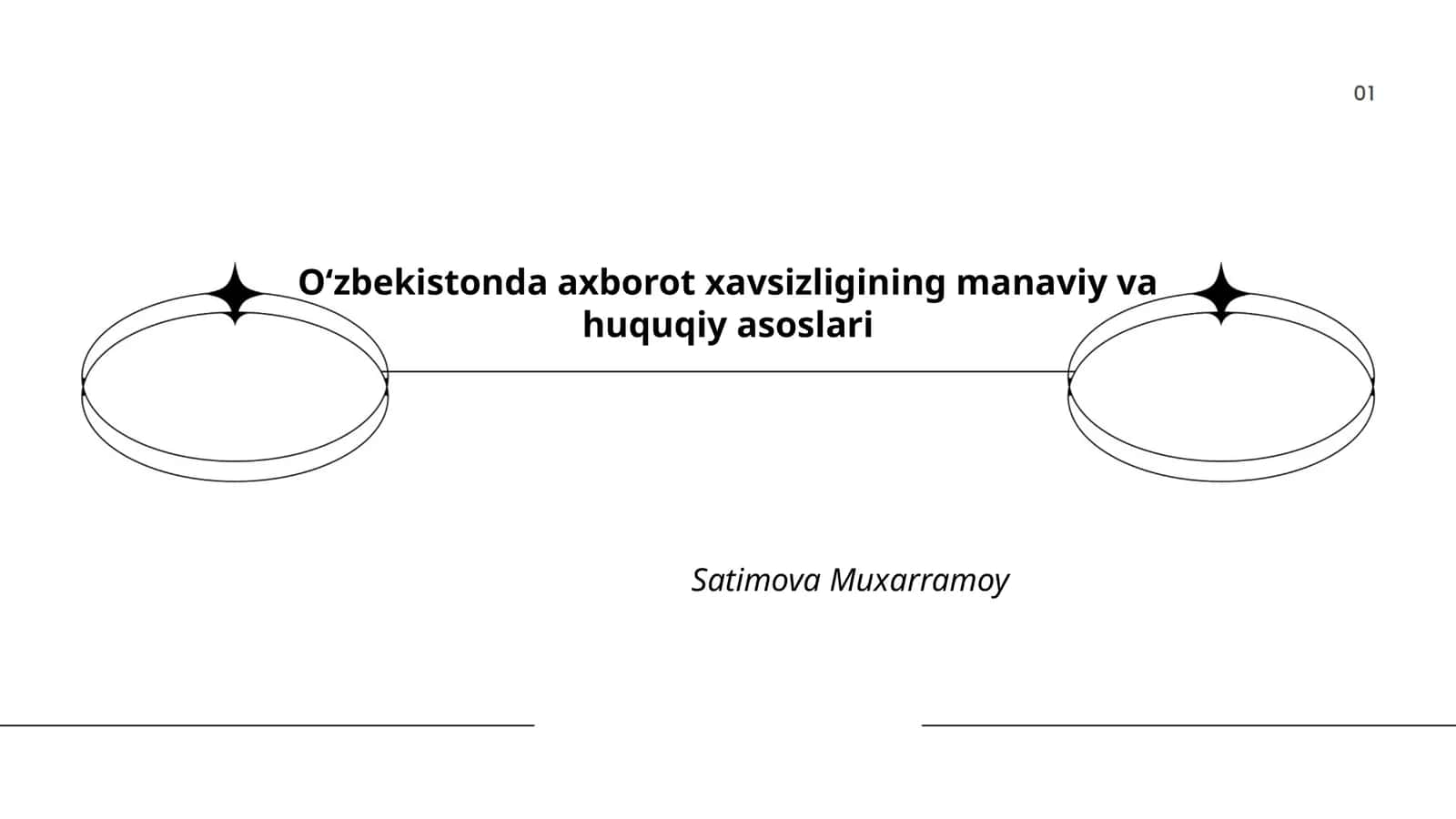 Oʻzbekistonda axborot xavsizligining manaviy va huquqiy asoslari