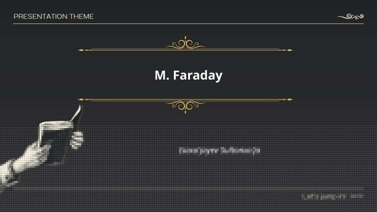 M. Faraday