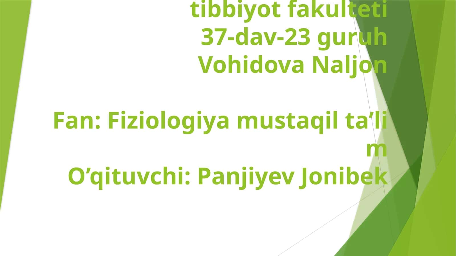 Buyrakning gomeostatik va sekretor funksiyalari