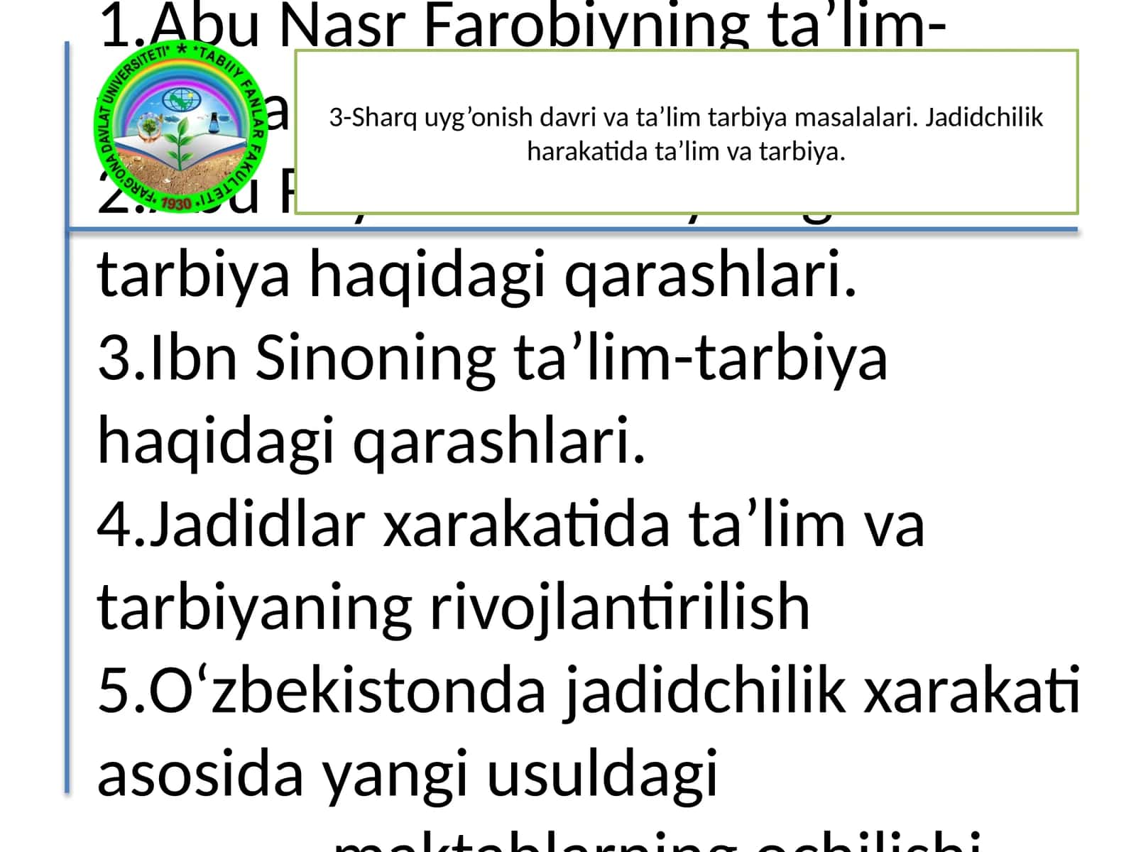Uyg‘onish davri
