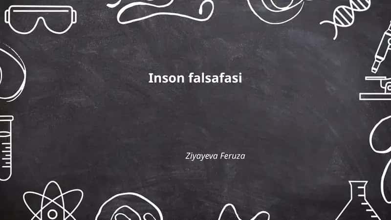 Inson falsafasi