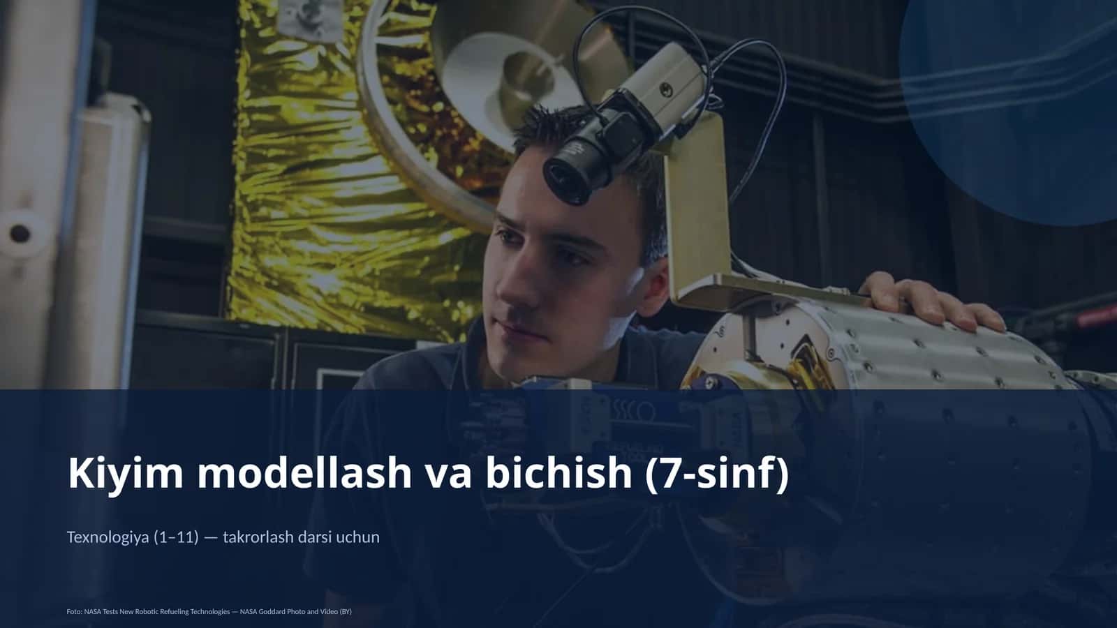 Kiyim modellash va bichish (7-sinf)