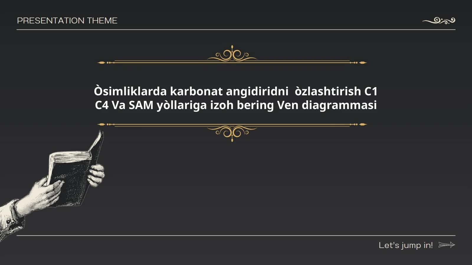 Òsimliklarda karbonat angidiridni òzlashtirish C1 C4 Va SAM yòllariga izoh bering Ven diagrammasi