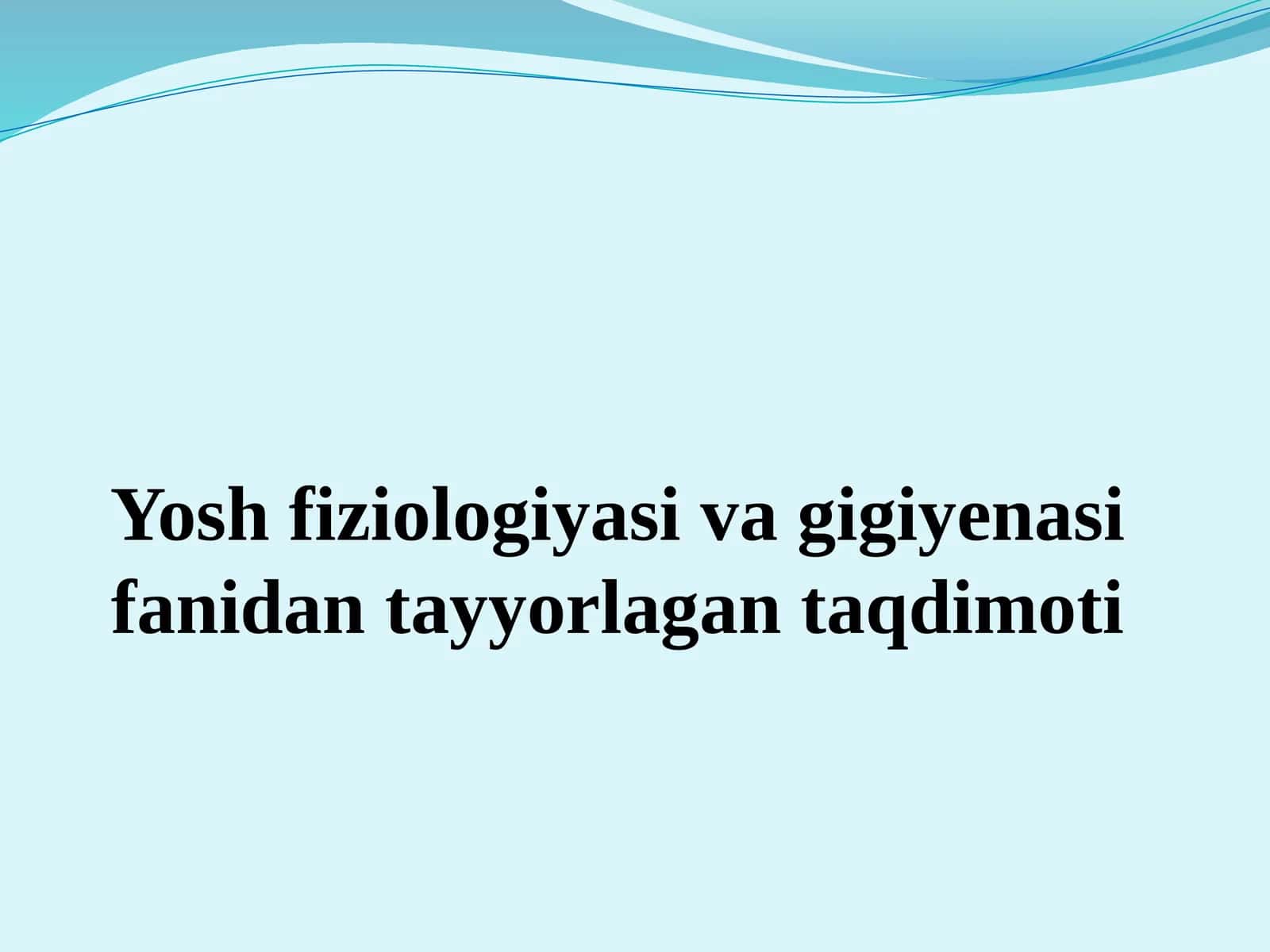 Bolalarda Oliy Nerv Tizimi Turlari