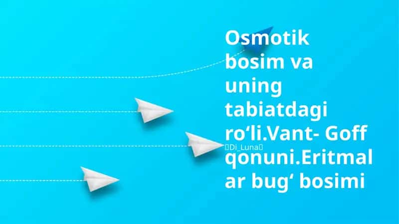 Erimalarni Bug' Bosimi: Eritilgan Moddalarning Ta'siri