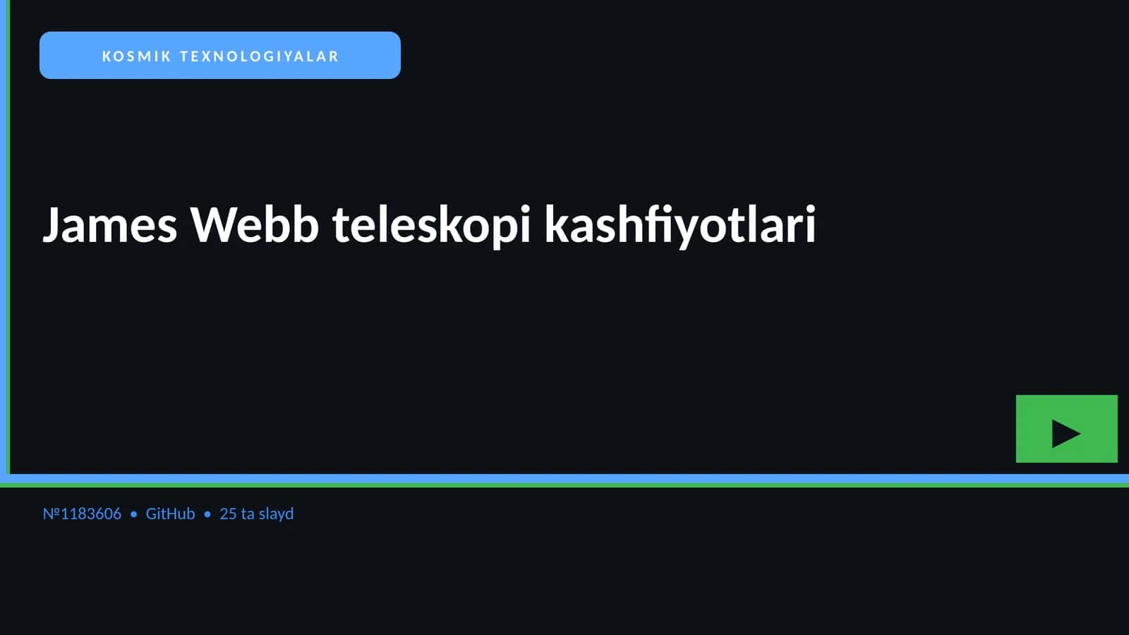 James Webb teleskopi kashfiyotlari