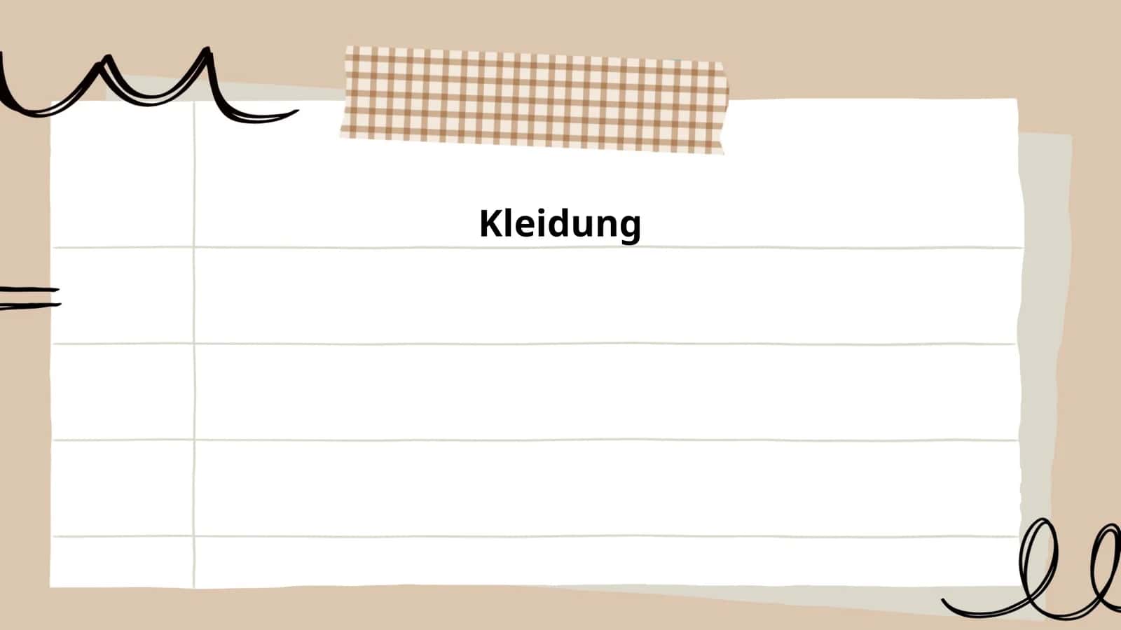 Kleidung