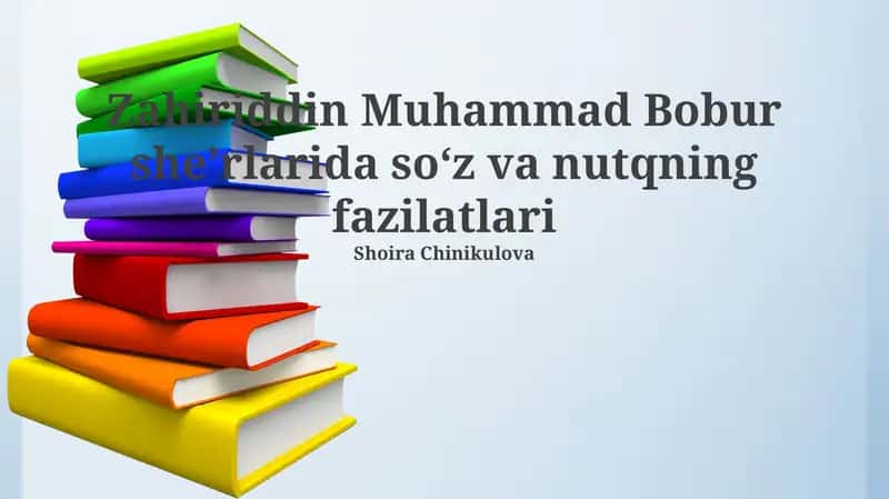 Bobur she'rlari