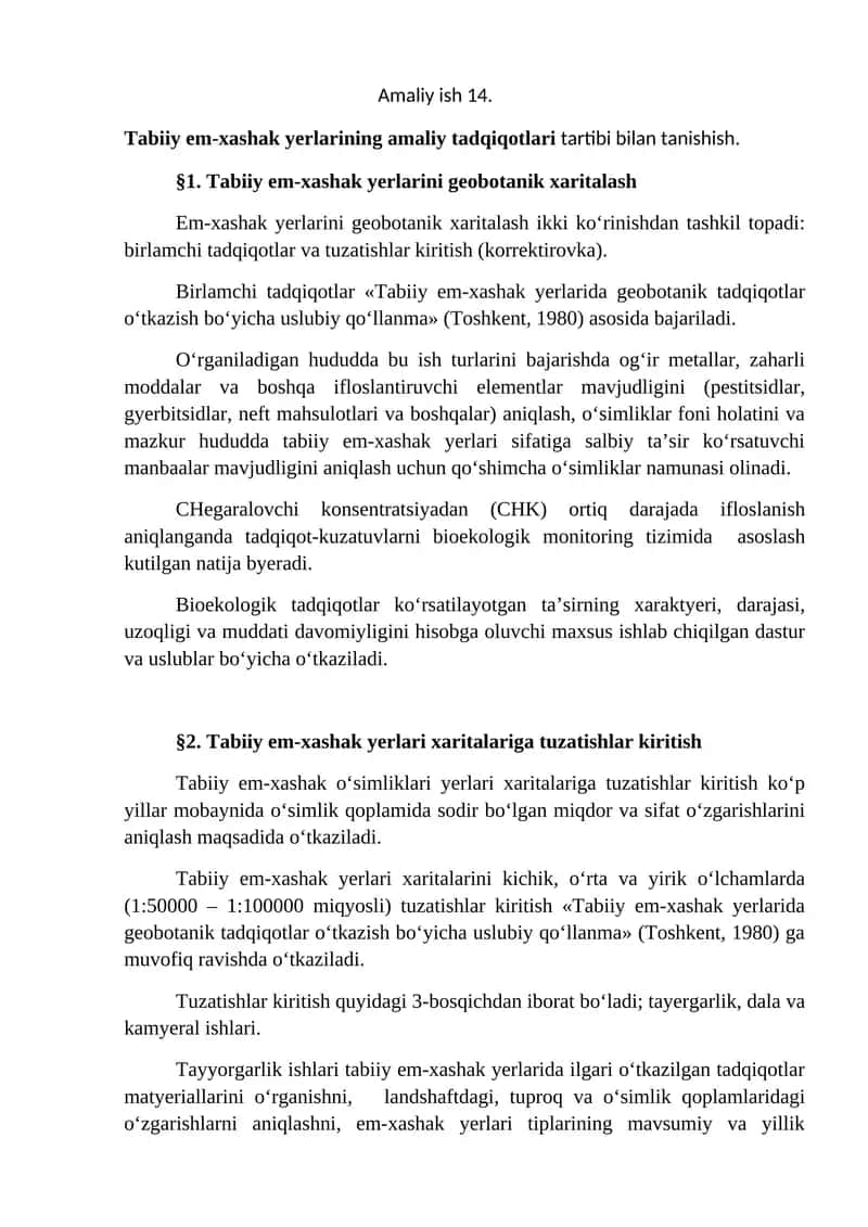 Geobotanik tadqiqotlar
