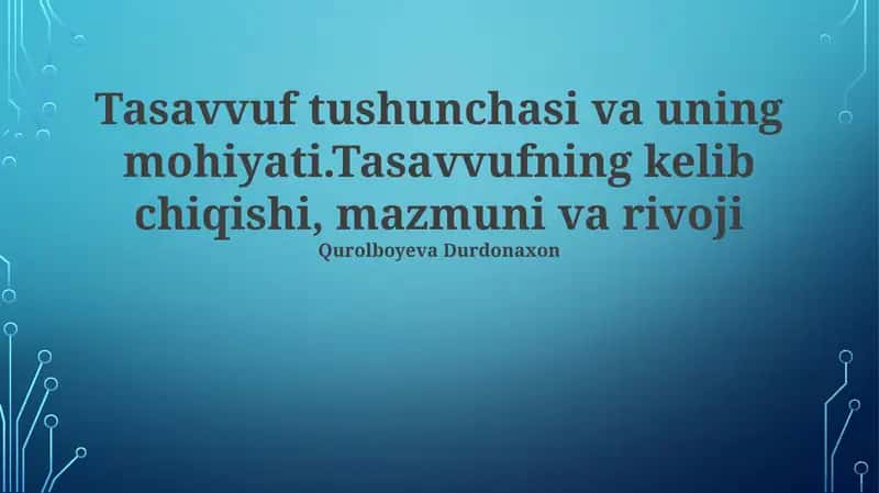 Sufizmning tanqidchilari va muxoliflar