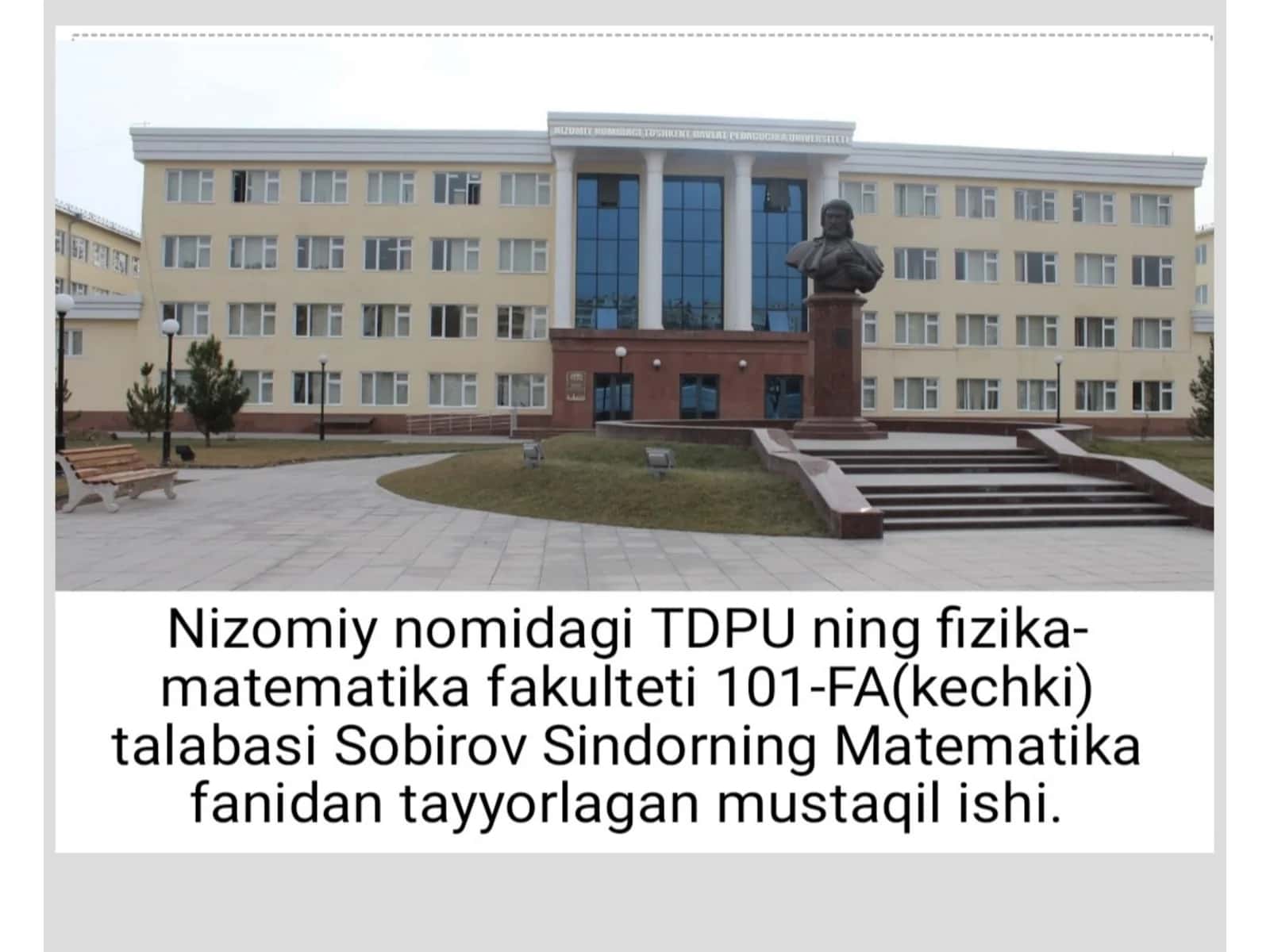 Tekis yaqinlashuvchi funksionalqatorlar va xossalari