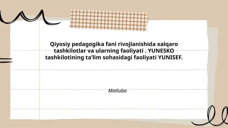 Qiyosiy pedagogika rivojlanishi