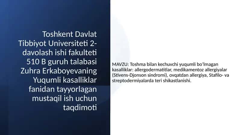 allergiyalar