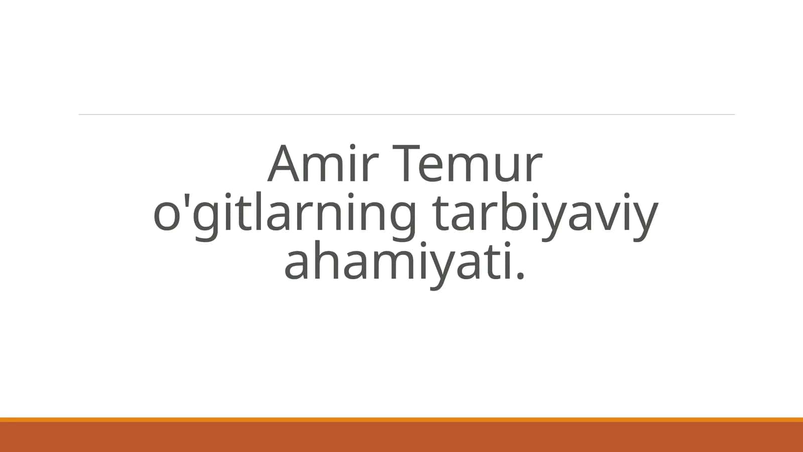 O'gitlarning yosh avlod tarbiyasidagi roli va ta'siri 1