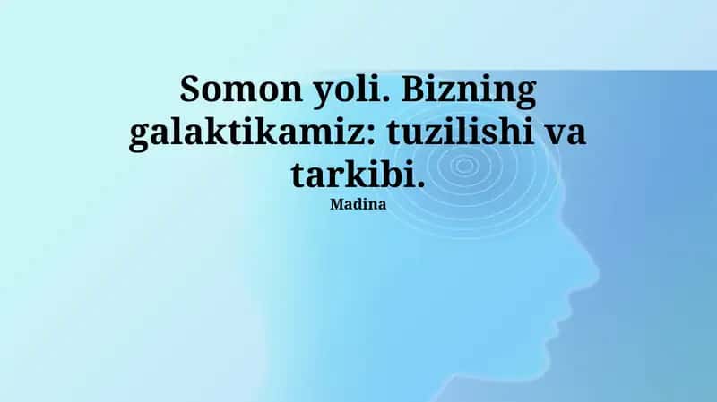 Somon Yo'li tuzilishi va tarkibi
