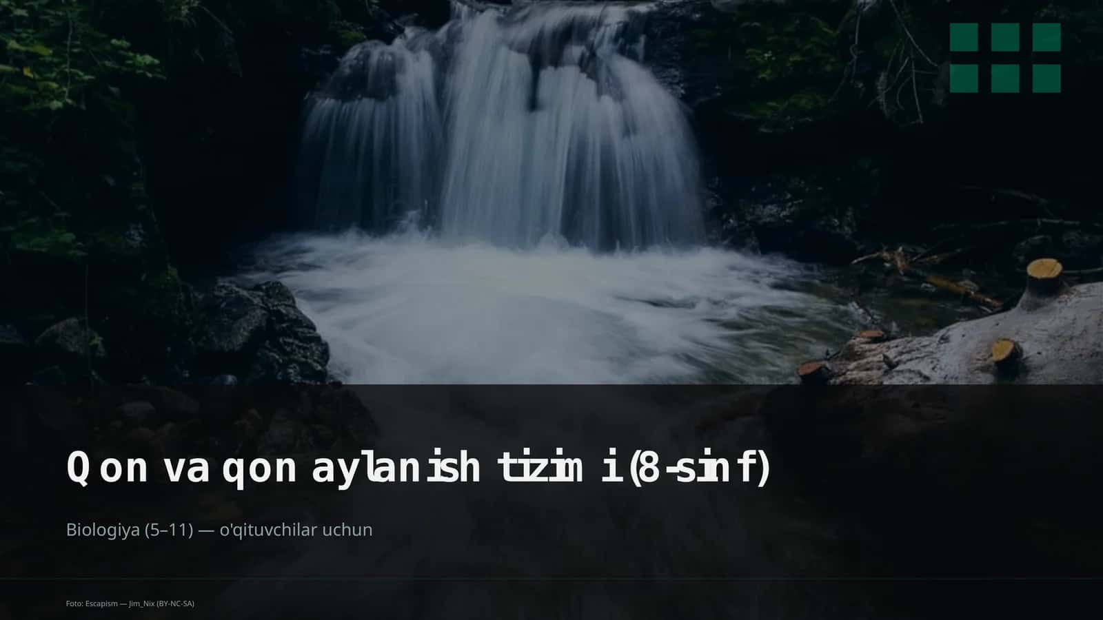 Qon va qon aylanish tizimi (8-sinf)