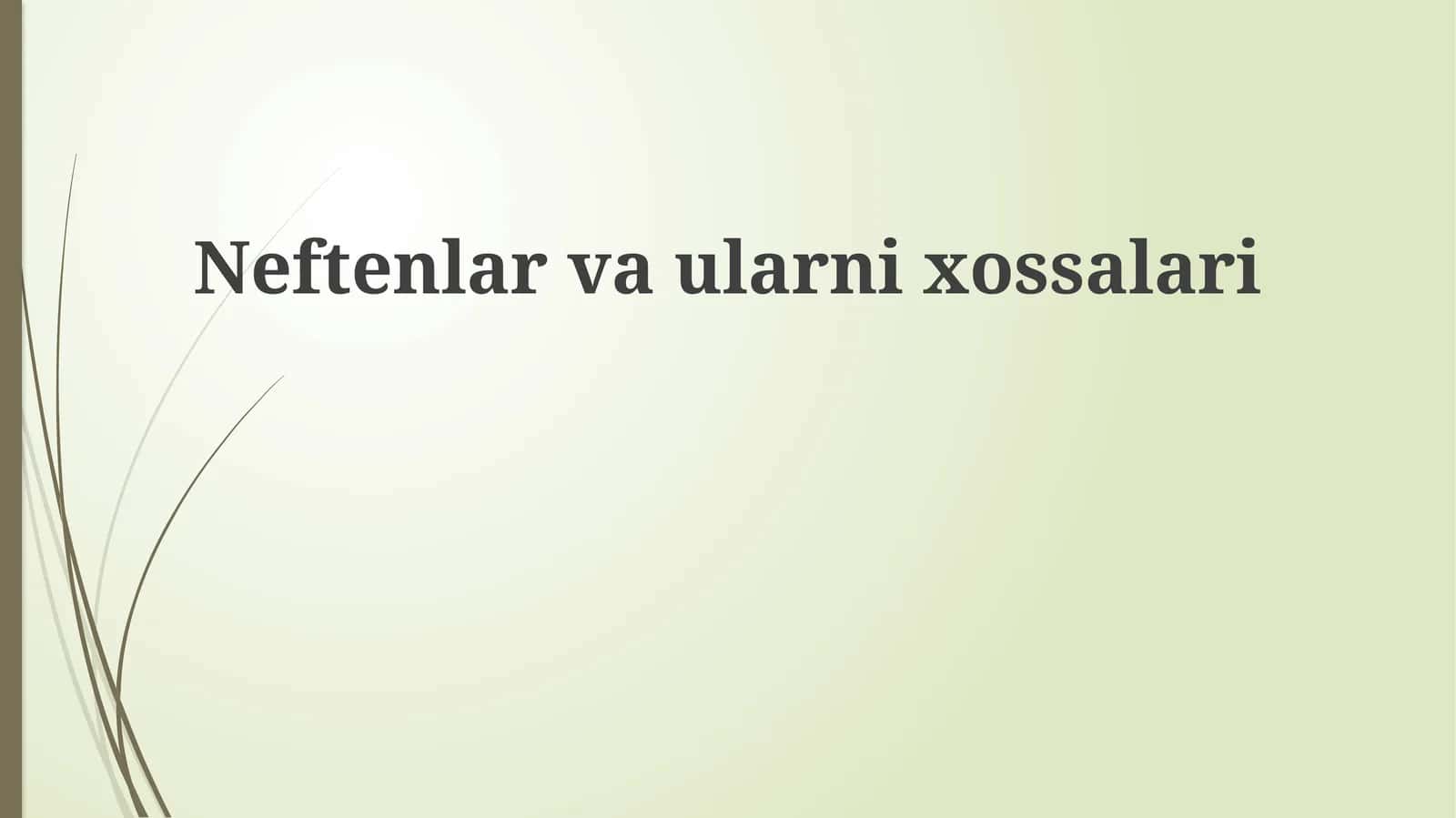 Neftenlarvaularnixossalari