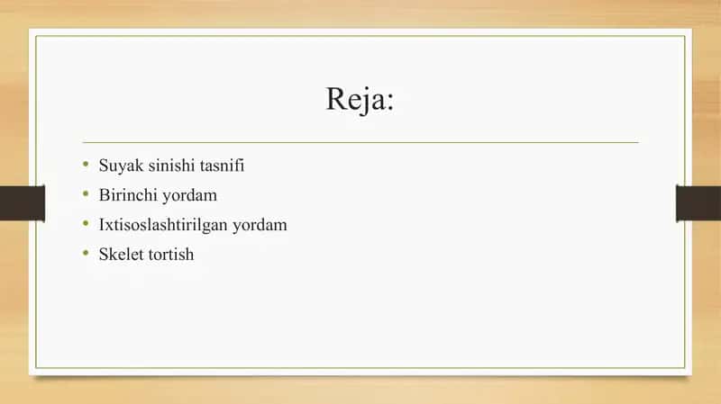 Suyak sinishi