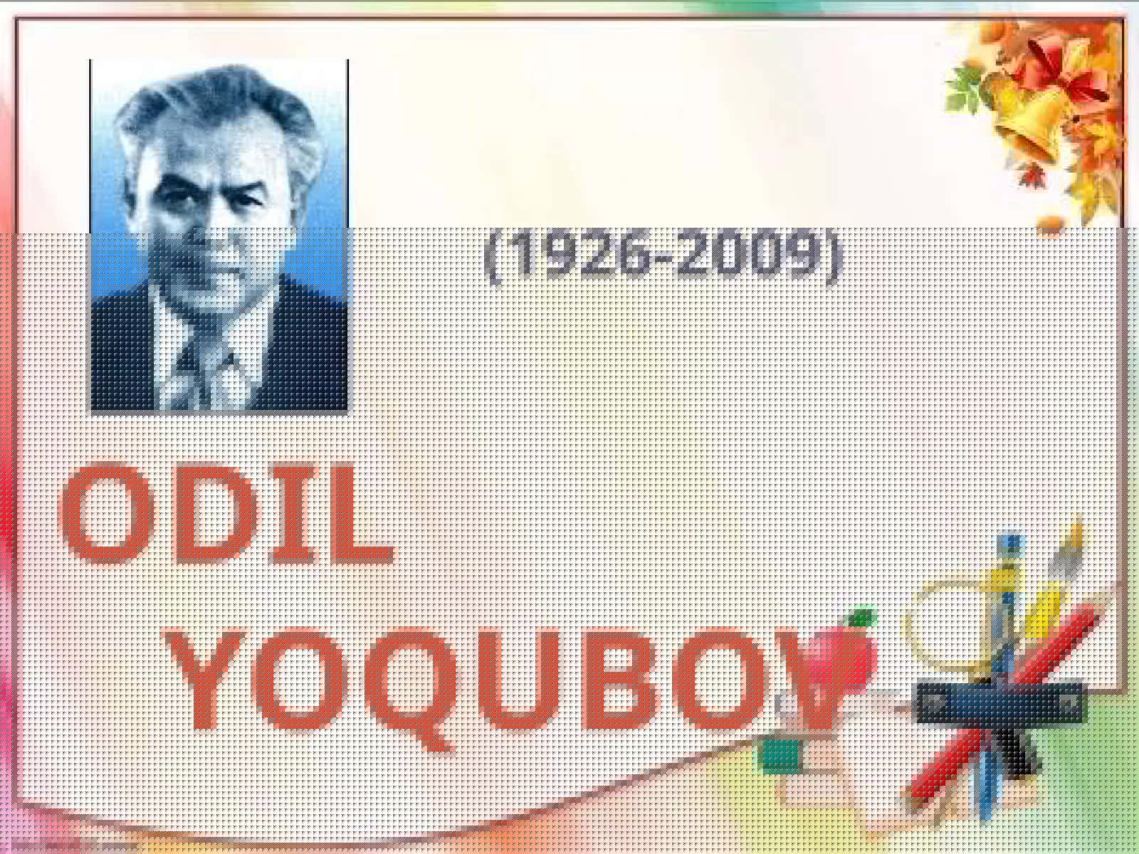 ODIL YOQUBOV
