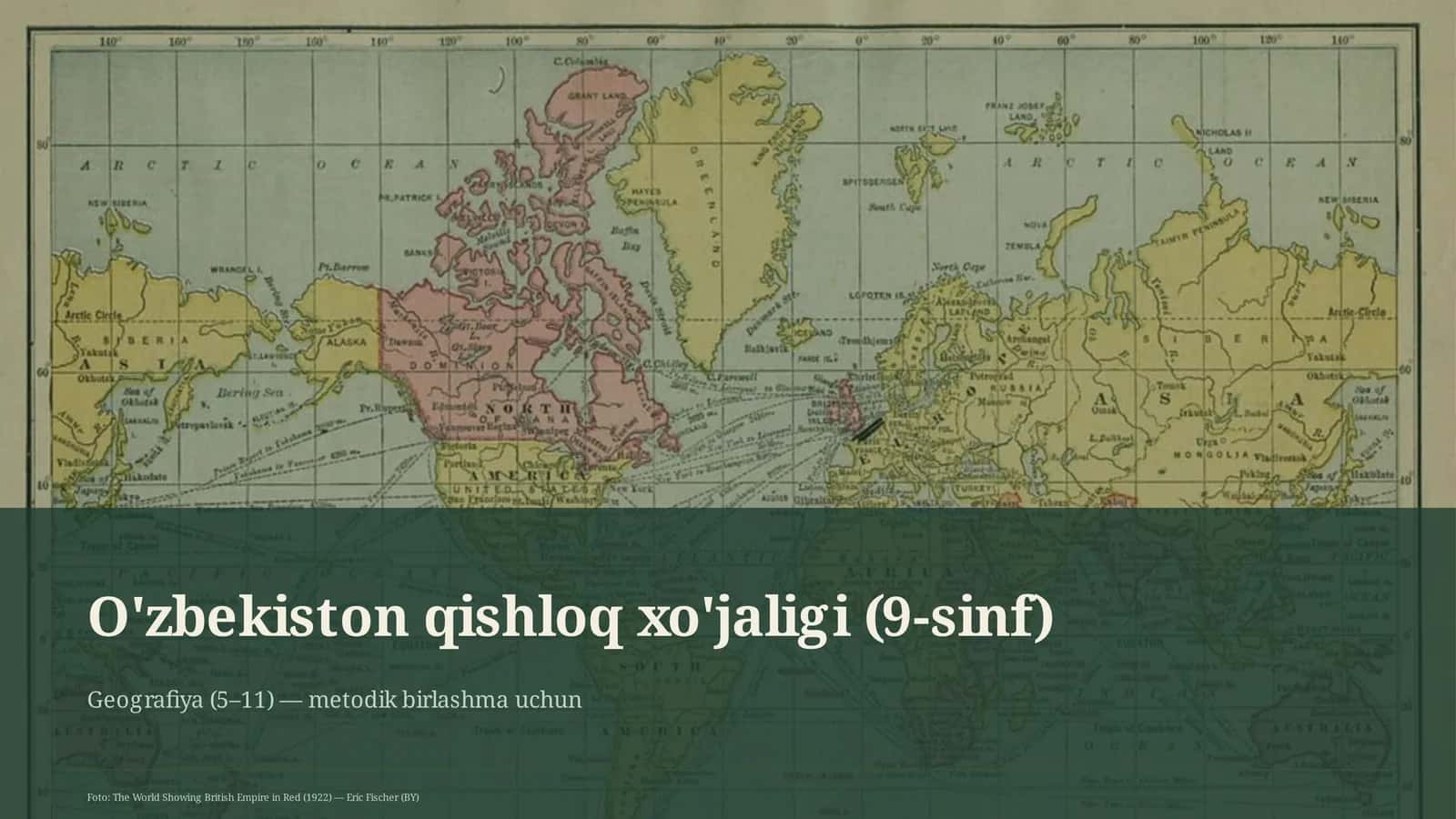 O'zbekiston qishloq xo'jaligi (9-sinf)
