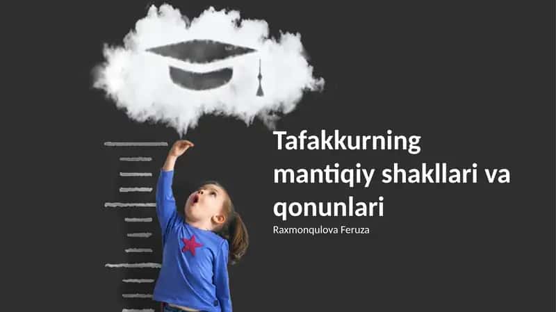 Tafakkurning mantiqiy shakllari va qonunlari
