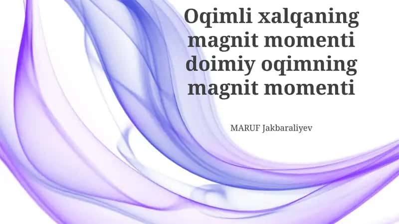 Magnit momenti