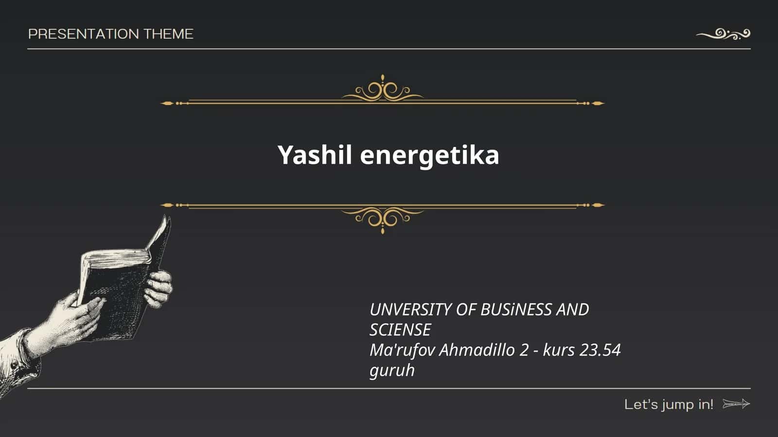 Yashil energetika