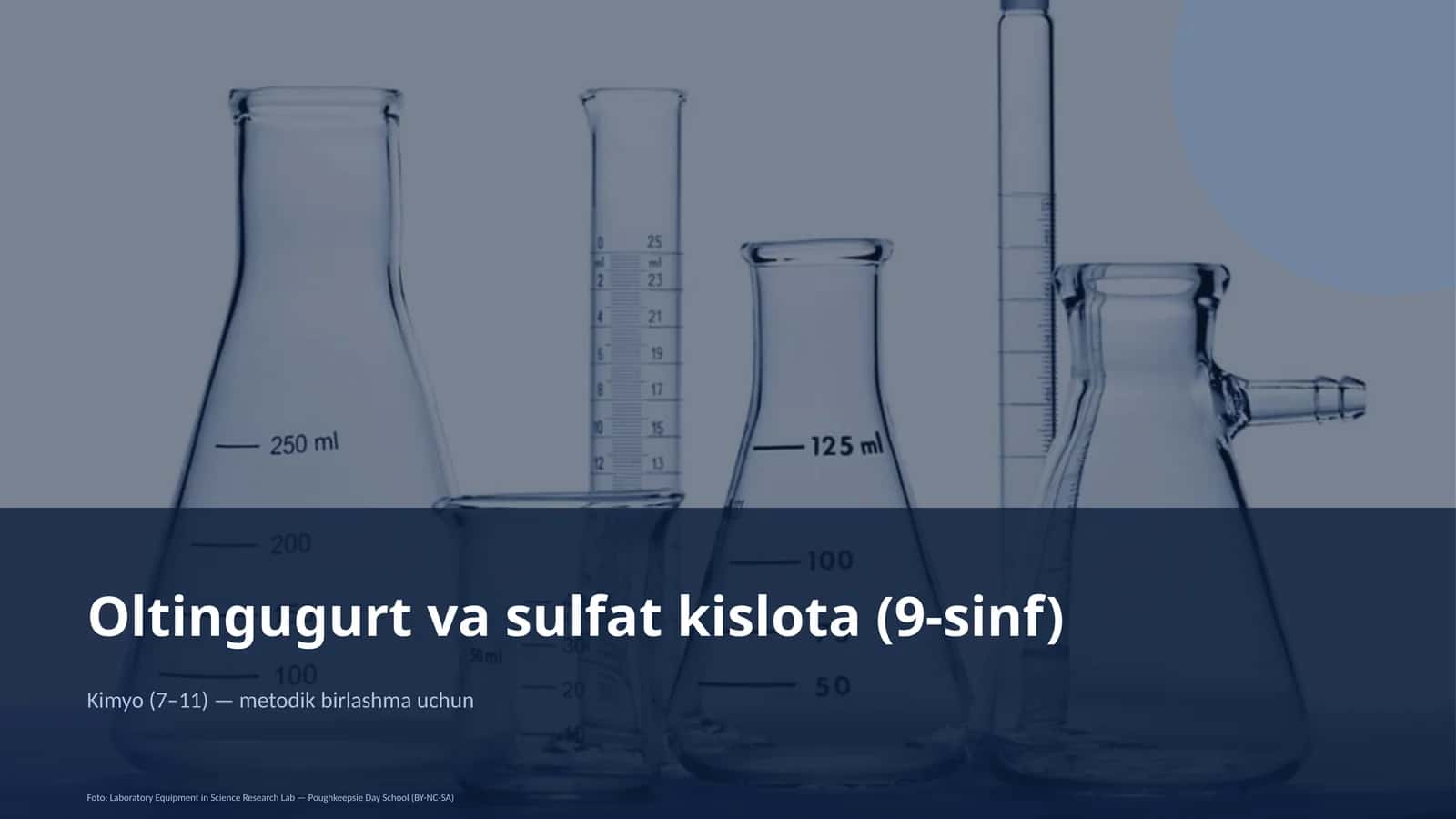 Oltingugurt va sulfat kislota (9-sinf)