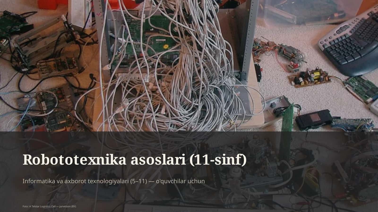 Robototexnika asoslari (11-sinf)