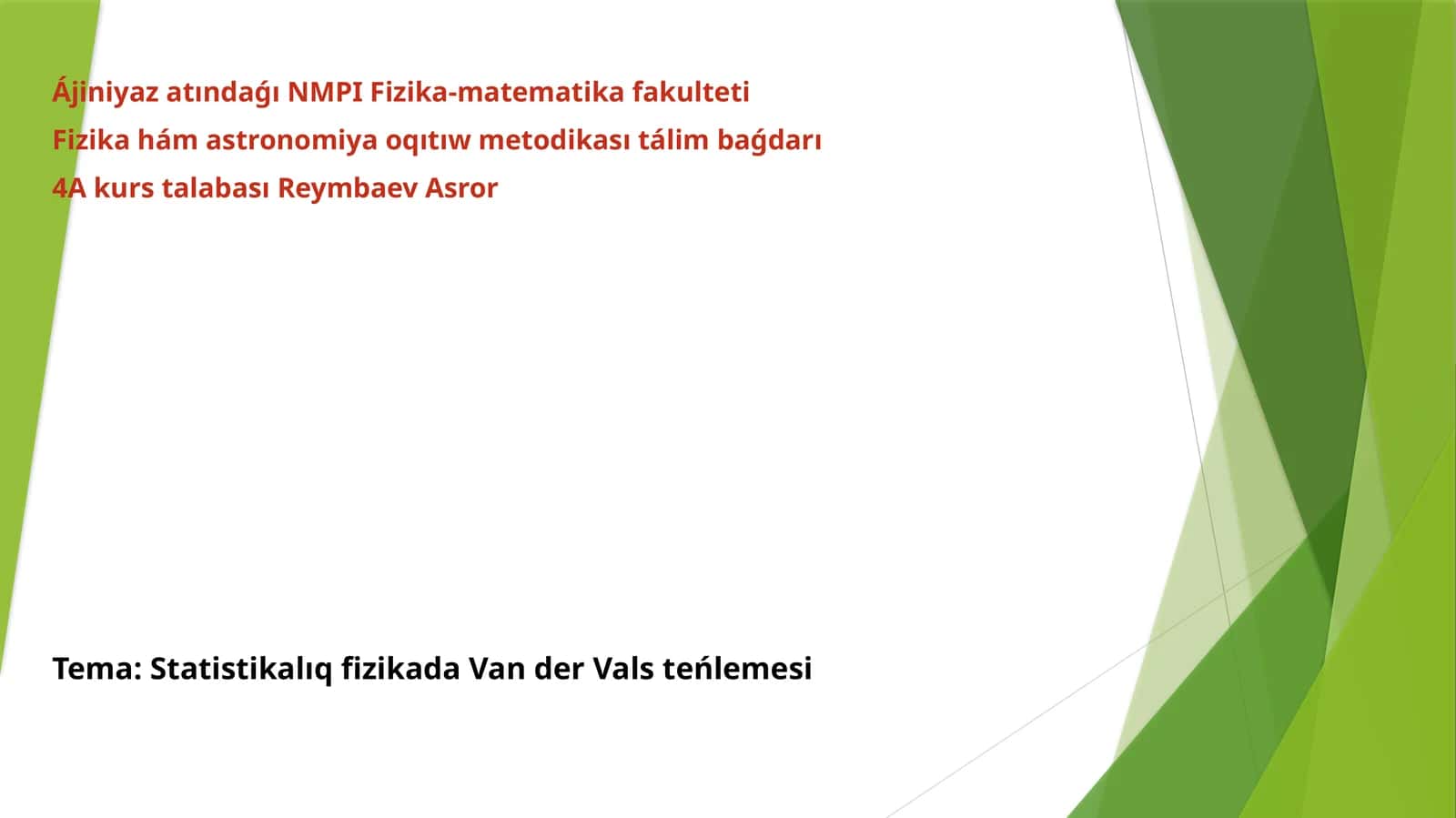 NMPI Fizika-matematika fakulteti