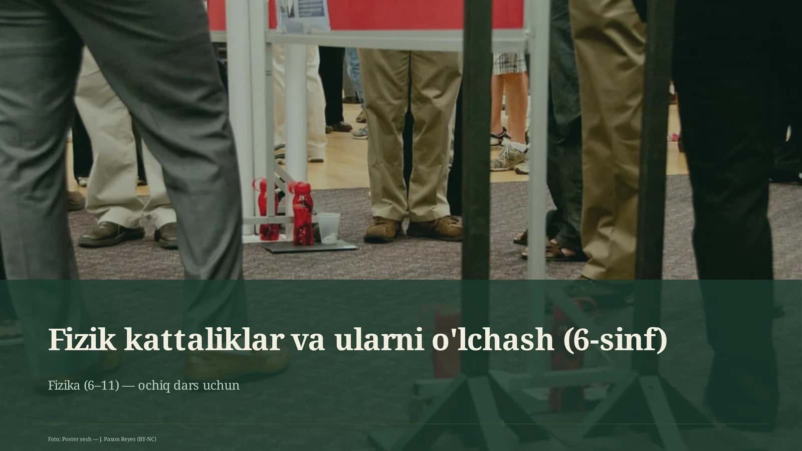 Fizik kattaliklar va ularni o'lchash (6-sinf)