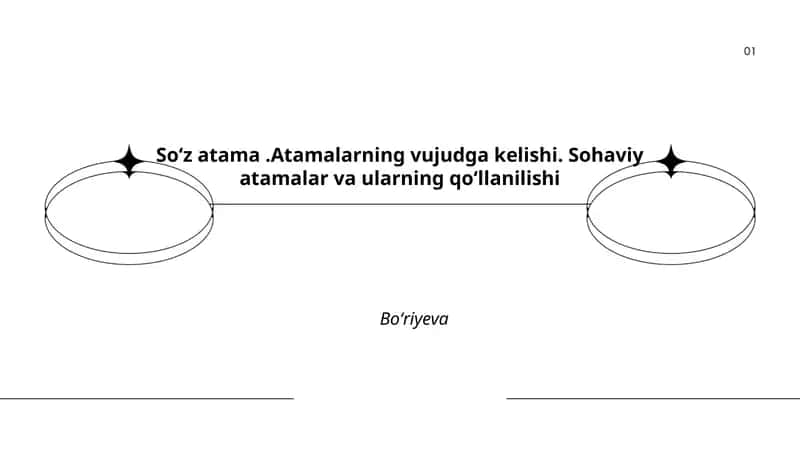 Til va soʻz atamalarining tarixi