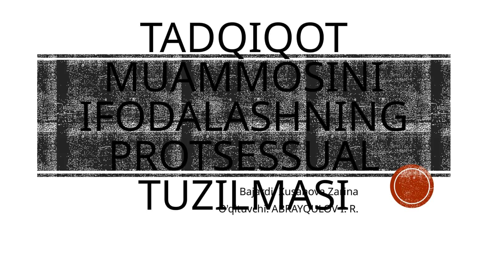ilmiy tadqiqot asoslari