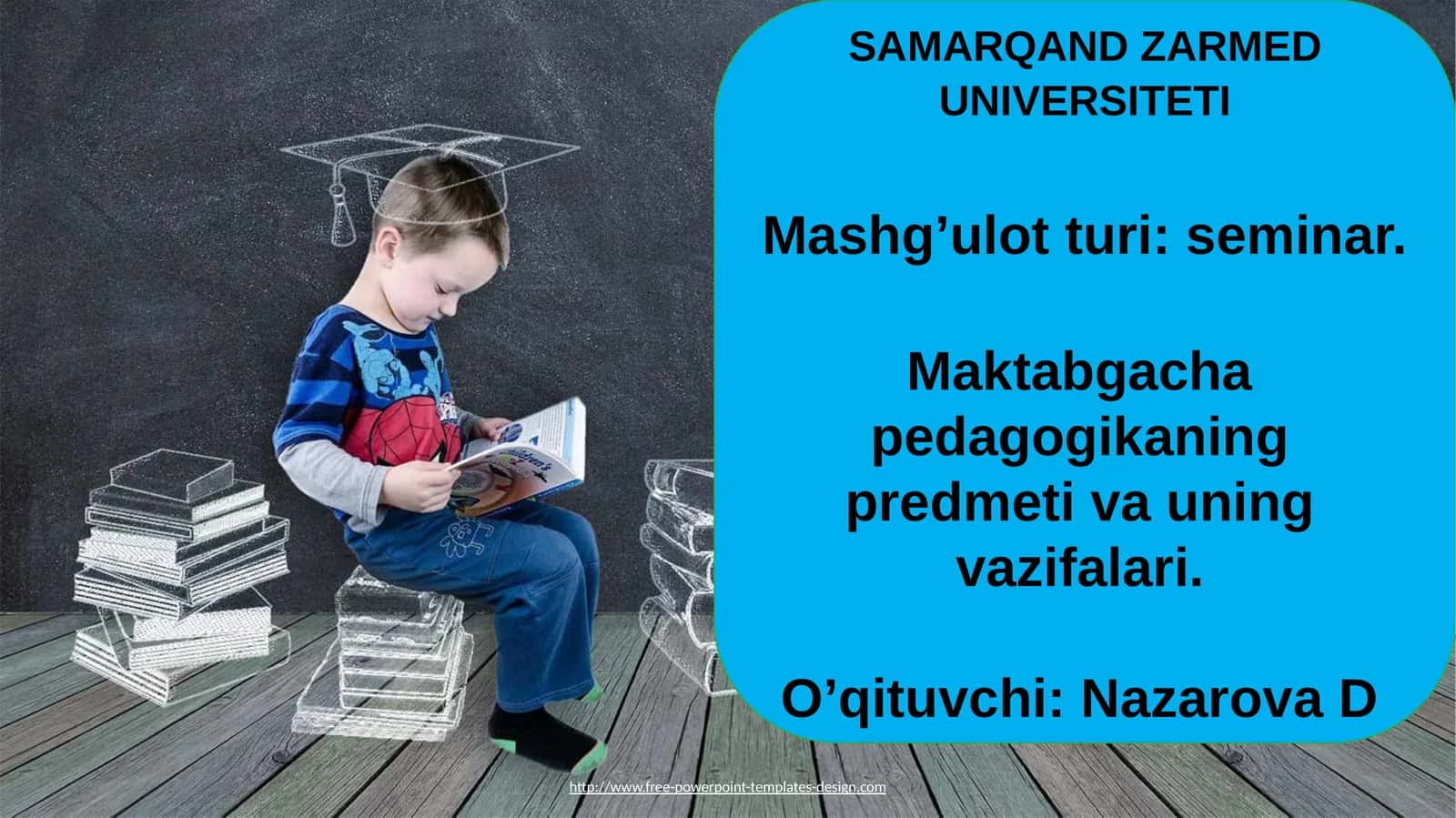 Maktabgacha Pedagogika