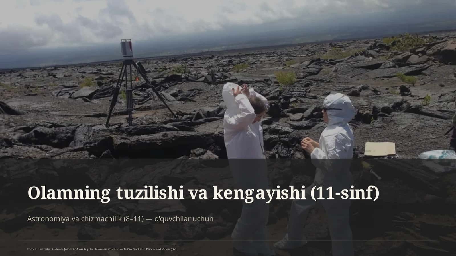 Olamning tuzilishi va kengayishi (11-sinf)